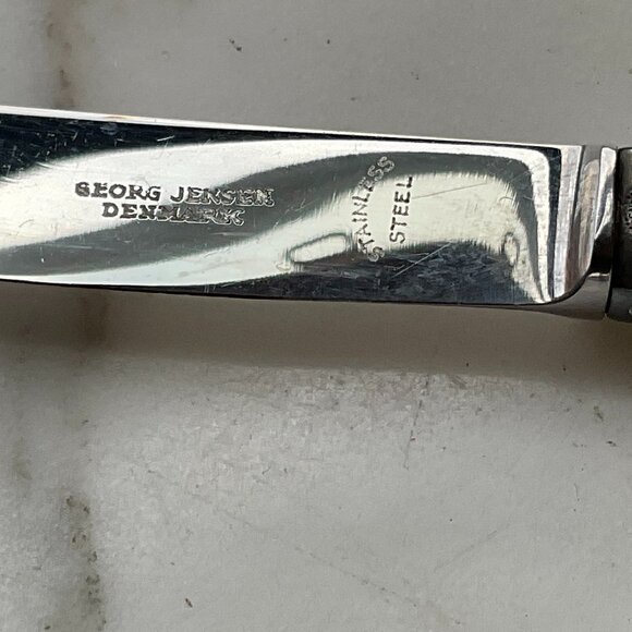 Georg Jensen Frank Cobb Sterling Silver Knives marked